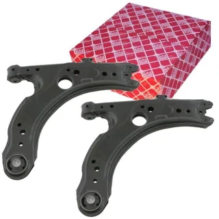 2 Febi Querlenker vorne Audi A3 Seat Leon Skoda Octavia VW Bora Golf 4