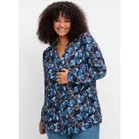 Sheego Klassische Bluse Bluse Langarm