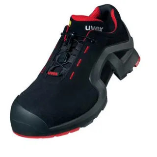 uvex 1 x-tended support Sicherheitsschuh S3 Halbschuh schwarz/rot 35 - 8516135