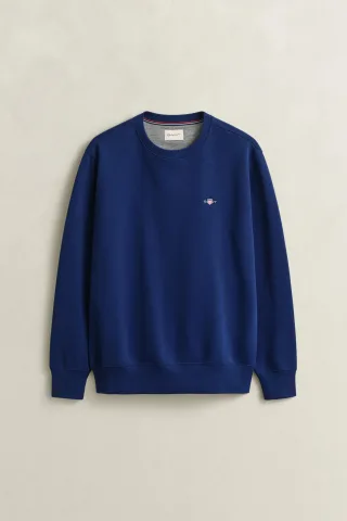 GANT - Shield Rundhals-Sweatshirt rich navy - Gr. - XL