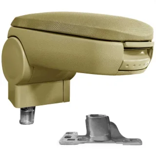 Armlehne Mittelarmlehne MAL Textil Bezug Beige für Audi A4 S4 B5 8D + Avant