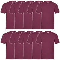 Fruit of the Loom Rundhalsshirt Fruit of the Loom Valueweight T 10er Pack