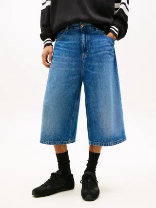 Tommy Jeans (PVH Group) - THEO BAGGY SHORT BJ8054 Denim Dark - Gr. - 30