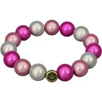 Adel Accessoires Perlenarmband Magic Perlenarmband aus 14 mm Perlen, Verschiedene Farben und Designs
