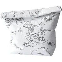 Awesome Maps Lunchbox Lunch Bag / Kühltasche "Sketch Map"
