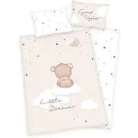 Baby Best Babybettwäsche Little Dreamer, Renforcé, 2 teilig, mit liebevollem Motiv
