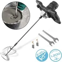 STAHLWERK Rührwerk RW-1200 ST mit 1.200 W und 850 U/min, 850 W, Ø 120 mm, Packung, 1-tlg., M14