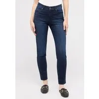 ANGELS Bequeme Jeans Cici Slim Fit Jeans – Jeans mit authentischem Used-Look