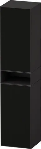 Duravit Zencha Hochschrank Graphit & Schwarz Linienstruktur n/a & Supermatt 400x360x1760 mm - ZE1353 ZE1353R63800000