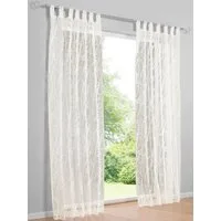 heine Gardine Dekostore (1 St), Schlaufen, transparent, Fensterdekoration