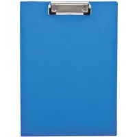 Soennecken Schreibmappe Klemmbrett 23,6x32,1cm Klemme silber Polypropylen blau