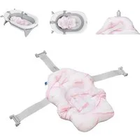 Kikkaboo Babybadewanne Baby Badekissen Nubo Badehilfe, (1-tlg), Wannenauflage Badehilfe Kunststoff-Clips ab Geburt