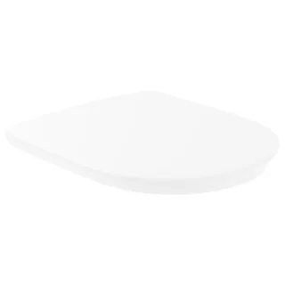 Villeroy und Boch ViCare WC-Sitz 9M676101 Befestigung von unten, Scharniere Edelstahl, weiß