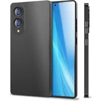 Nalia Smartphone-Hülle Samsung Galaxy S25 Edge 17 cm (6,7 Zoll), Phantom / 0,3mm Ultra Dünn / Federleicht / Mattiert / Anti-Fingerprint