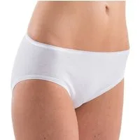 HERMKO Midislip 5031 Jazz-Pant, Baumwolle/Elastan, elast. Abschluss, Feinripp