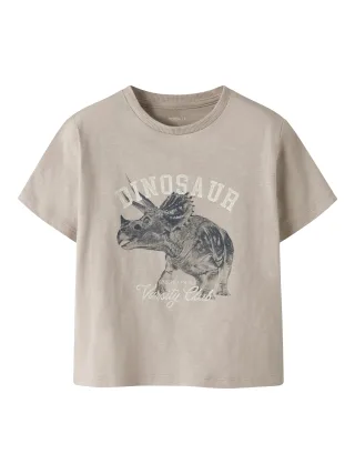 NAME IT - NMMFEATH SS NREG TOP BOX chateau gray - Gr. - 92