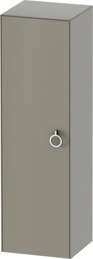 Duravit White Tulip Halbhochschrank Stein Grau Seidenmatt 400x360x1320 mm - WT1333L9292 WT1333L9292