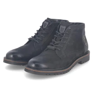Bugatti Stiefeletten  Schwarz - Gr. 40 -  Leder und Textil