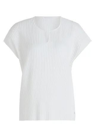 Betty & Co - Kurzarm-Shirt rohweiß - Gr. - L