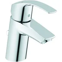 Grohe Waschtischarmatur Eurosmart Einhand geneigte Version 35 mm Kartusche m. Zugstangen