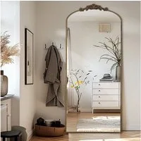 LUNAMIRROR Ganzkörperspiegel Große Bogenspiegel, Standspiegel, Wandspiegel in Vintage (1-St)