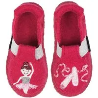 NANGA Nanga Ballet Hausschuh fuchsia Glitzer Hausschuh