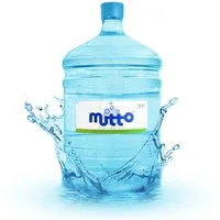 Mutto Trinkwasser Mutto Premium Quellwasser, Wassergallone mit 19 Liter Quellwasser, 1 x