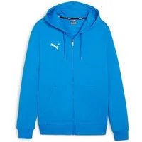 PUMA Kapuzensweatjacke TEAMGOAL CASUALS HOODED JACKET mit Kapuze, für Fußball und Freizeit, mit Reißverschluss