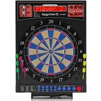 Kings Dart Dartscheibe Elektronische Dartscheibe Profi Turnier 2.0, Professionelle Turnier-Dartscheibe mit Top-Ausstattung