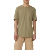 s.Oliver T-Shirt mit Brusttasche und offenen Kanten