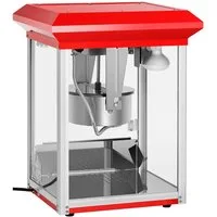 Royal Catering Popcornmaschine Popcornmaker 1300 W 5 kg/h rot Popcornautomat Teflonbeschichtung