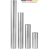 Armin Bay Ofenrohre Ofenrohr Ofenrohr Feueraluminiert (FAL) - Durchmesser 100 mm - versch. Längen
