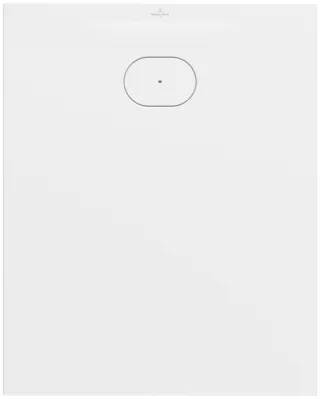 Villeroy & Boch Rechteckige Duschwannen Ecora UDA1080 ERA2SV 1000x800x35mm Stone White, UDA1080ERA2S UDA1080ERA2SVRW