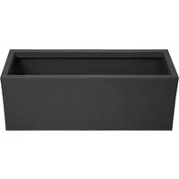 ONDIS24 Blumenkasten Vulkan 57L Gestein/Basalt Optik mit Wasserspeicher Pflanzenkasten, 79.5 x 29.5 x 29.5 (H) cm