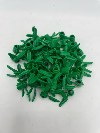 LEGO 100 Stück Grünpflanzen/Bambusblätter Bausteine in Grün
