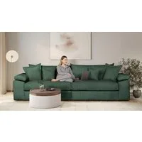 OTTO home Big-Sofa Soft&Cosy XXL, B: 303 cm - OTTO. Verlässliche Qualität., Mega-Sofa, Cord oder Chenille-Struktur, mit Federkern & 4 Zierkissen