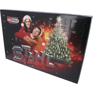 Adventskalender, Steckschlüssel-Satz 131-tlg - 999.4444