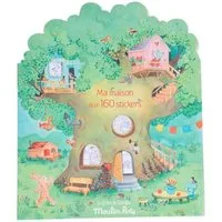 Moulin Roty Stickerbuch Stickerheft La Grande Famille 160 Sticker 20 Seiten