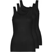 Pompadour Achselhemd 3er Pack Damen Shirt ohne Arm Intime (Packung, 3-St) -