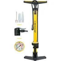 Dunlop Fahrradpumpe Dunlop Fahrradpumpe mit Manometer