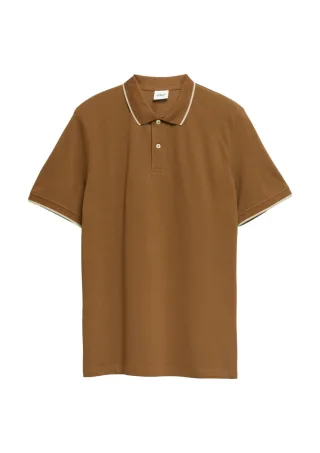 s.Oliver Red Label - Polo-Shirt braun - Gr. - S