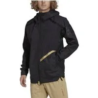 adidas Performance Regenjacke Terrex Utilitas (atmungsaktiv, wasserdicht, 2,5-Lagen) schwarz Herren