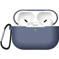 CoolGadget Kopfhörer-Schutzhülle Basic Silikon Hülle für AirPods Pro 3 Schutzhülle mit Karabiner, Soft Touch Case, stoßfest, rutschfest, 360° Schutz, kabellos ladbar