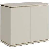 Vicco Kommode Linette, Cashmere/Gold, 80 x 70 cm mit 4 Fächern (1 St)