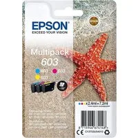 Epson Original Epson 603 Multipack CMY (C13T03U54010 C13T03U54020) Tintenpatrone
