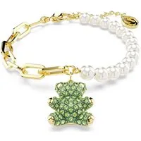 Swarovski Armband Teddy Bracelet Crystal Pearl Bear