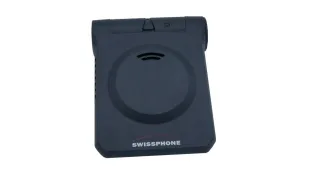 Ersatzteil | Swissphone | Gehäuse-Außenteil LightBlack | für s.QUAD DE20A | Ersatzgehäuse | schwarz |  inkl. Lautsprecher | Funkmelder-Zubehör