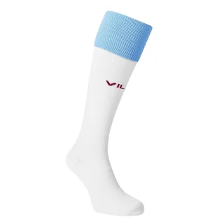 Castore - "Aston Villa F.C" Fußballsocken für Herren/Damen Unisex (Brillantes Weiß)