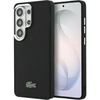 Lacoste Handyhülle Galaxy S26 Ultra Petit Pique schwarz MagSafe Logo grün 6,9 Zoll, Kantenschutz