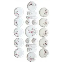 Hermia Concept Geschirr-Set (21-tlg), 12 Personen, Keramik, 12 Personen geeignet, Spülmaschinengeeignet